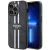 GUESS GUHMP14XP4RPSK iPhone 14 PRO MAX (MagSafe 4G Printed Stripes / tok, fekete)