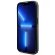 GUESS GUHMP14XP4RPSK iPhone 14 PRO MAX (MagSafe 4G Printed Stripes / tok, fekete)