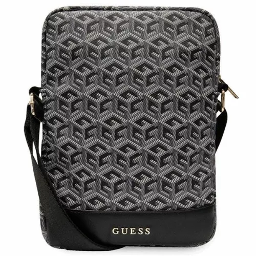 Guess bag tablet 10" GUTB10HGCFSEK Gcube Stripe Tablet Bag tablet táska, fekete