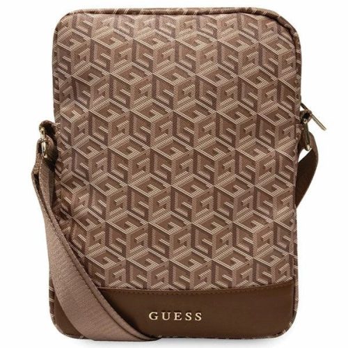 Guess Torba GUTB10HGCFSEW 10" GCube Stripe Tablet Bag tablet táska, barna