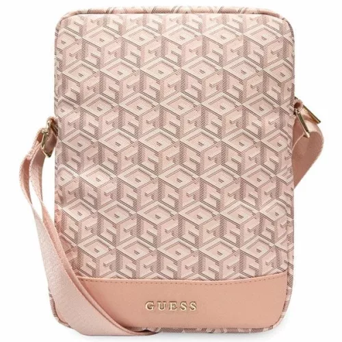 Guess bag tablet 10" GUTB10HGCFSEP Gcube Stripe Tablet Bag tablet táska, rózsaszín