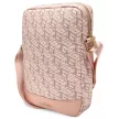 Guess bag tablet 10" GUTB10HGCFSEP Gcube Stripe Tablet Bag tablet táska, rózsaszín