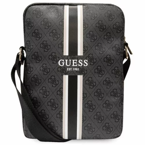Guess bag tablet 10" GUTB10P4RPSK 4G Stripes Tablet Bag tablet táska, fekete