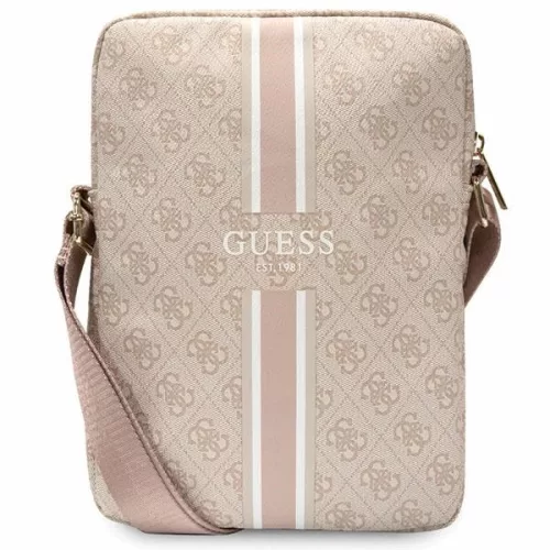 Guess GUTB10P4RPSP 10" 4G Stripes Tablet Bag tablet táska, rózsaszín