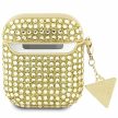 GUESS APPLE AirPods 1/2 GUA2HDGTPD (Rhinestone Triangle Charm) tok, arany