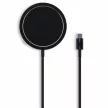 BMW vezeték nélküli töltő BMCBMSPLK, fekete Magsafe Charger Printed Logo