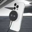 BMW vezeték nélküli töltő BMCBMSPLK, fekete Magsafe Charger Printed Logo