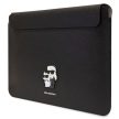 Karl Lagerfeld bag laptop 14" KLCS14SAKCPMK Saffiano Karl&Choupette laptop táska, fekete