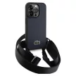 Lacoste LCHCP14LSPVCV iPhone 14 Pro 6.1" Iconic Petit Pique Crossbody tok, sötétkék