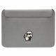 Karl Lagerfeld bag laptop 16" KLCS16SAKCPMG Saffiano Karl&Choupette laptop táska, ezüst