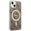 Guess GUHMP13MH4STW iPhone 13 / 14 / 15 6.1" hardcase 4G MagSafe tok, barna