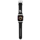 Karl Lagerfeld 3D Rubber Karl Head óraszíj Apple Watch 38/40/41mm tok, fekete