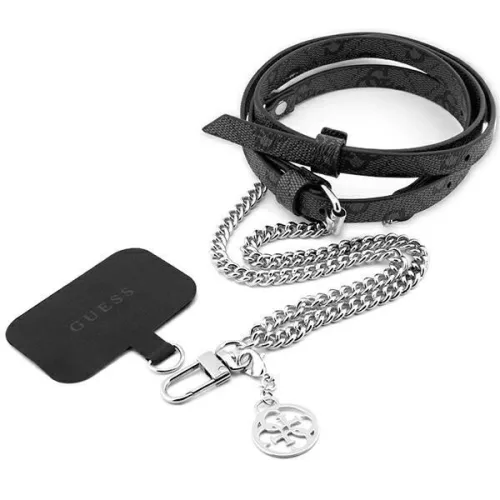 Guess 4G Chain CBDY Strap nyakbaakasztó, fekete