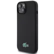 Lacoste LCHMP15SSLOK iPhone 15 6.1" Silicone MagSafe tok, fekete