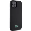 Lacoste LCHMP15SSLOK iPhone 15 6.1" Silicone MagSafe tok, fekete