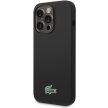 Lacoste LCHMP15XSLOK iPhone 15 Pro Max 6.7" Silicone MagSafe tok, fekete