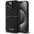 BMW BMHMP15L22SMPK iPhone 15 Pro 6.1" M Silicone Pattern MagSafetok, fekete