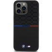 BMW BMHMP15X22SMPK iPhone 15 Pro Max 6.7" M Silicone Pattern MagSafe tok, fekete