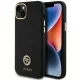 Guess GUHCP15M4DGPK iPhone 15 Plus / 14 Plus 6.7" Silicone Logo Strass 4G tok, fekete