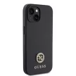 Guess GUHCP15MPS4DGPK iPhone 15 Plus / 14 Plus 6.7" Strass Metal Logo tok, fekete