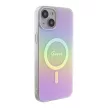 Guess GUHMP15MHITSP iPhone 15 Plus / 14 Plus 6.7" IML Iridescent MagSafe tok, rózsaszín