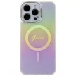 Guess GUHMP15LHITSP iPhone 15 Pro 6.1" IML Iridescent MagSafe tok, rózsaszín