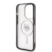 Karl Lagerfeld KLHMP15LHCHNOTK iPhone 15 Pro 6.1" IML Choupette's Head MagSafe tok, átlátszó