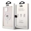 Karl Lagerfeld KLHMP15SHFCCNOP iPhone 15 6.1" IML Choupette MagSafe tok, rózsaszín