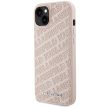 Karl Lagerfeld KLHCP15MPQKPMP iPhone 15 Plus / 14 Plus 6.7" Quilted K Pattern tok, rózsaszín