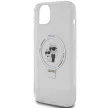 Karl Lagerfeld KLHMP15MHMRSKCH iPhone 15 Plus / 14 Plus 6.7" Ring Stand Karl&Choupettte MagSafe tok, fehér