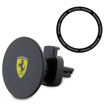   Ferrari FECHMMAK mágneses MagSafe szellőzőrácsos autós tartó, fekete