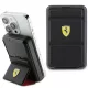 Ferrari Powerbank vezeték nélküli 15W FEPB10MSPLEK 10000 mAh állvány funkcióval, fekete