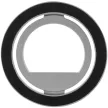 Guess MagSafe Ring Rhinestone, ezüst