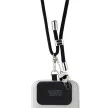 Karl Lagerfeld strap KLUCNMSCKIK Universal Crossbody Cord Ikonik nyakpánt, fekete