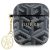 GUESS AirPods 1 / 2 GUA2PGCE4CK Gcube Classic Case Gold Logo W/Charm tok, fekete