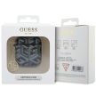 GUESS AirPods 1 / 2 GUA2PGCE4CK Gcube Classic Case Gold Logo W/Charm tok, fekete