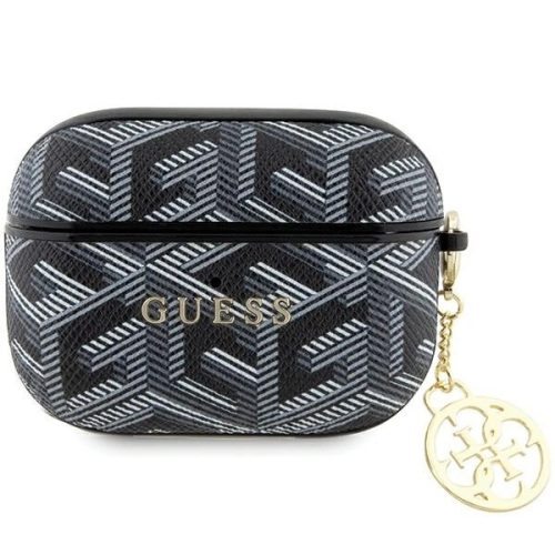 GUESS APPLE AirPods Pro GUAPPGCE4CK (GCube Charm) tok, fekete