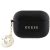Guess GUAP2PGEHCDK AirPods Pro 2 (2022/2023) cover Fixed Glitter Heart Diamond Charm tok, fekete