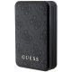 Guess 4G Leather Metal Logo Powerbank 18W GUPB10DP4GEGK 10000mAh, fekete