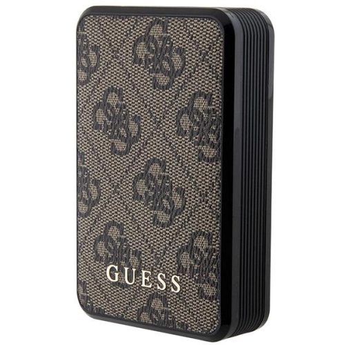Guess 4G Leather Metal Logo Powerbank 18W GUPB10DP4GEGW 10000mAh, barna