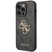 Guess iPhone 15 Pro Max 6,7" GUHCP15X4GMGGR HC PU Leather 4G Metal Logo tok, szürke