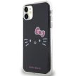 Hello Kitty HKHCN61HKHLK iPhone 11 / Xr 6.1" IML Kitty Face tok, fekete