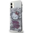 Hello Kitty Silicone 3D Kitty Head Case AirPods Pro 2 (2022/2023) tok, fekete