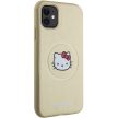 Hello Kitty Leather Kitty Head MagSafe case iPhone 11/Xr tok, arany
