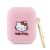 Hello Kitty HKA23DKHSP Airpods 1/2 cover Silicone 3D Kitty Head tok, rózsaszín