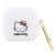 Hello Kitty HKA33DKHSH Airpods 3 cover Silicone 3D Kitty Head tok, fehér