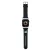 Karl Lagerfeld 3D Rubber Choupette Heads óraszíj Apple Watch 38/40/41mm tok, fekete