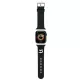 Karl Lagerfeld KLAWLSLCNK 3D Rubber Choupette Head Apple Watch 42/44/45/45/49mm óraszíj, fekete
