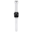 Karl Lagerfeld KLAWLSLCNH 3D Rubber Choupette Head Apple Watch 42/44/45/49mm óraszíj, fehér
