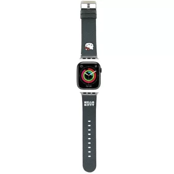   Hello Kitty Kitty Head óraszíj Apple Watch 38/40/41mm tok, fekete